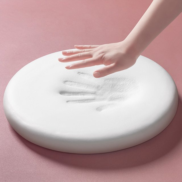 mmirethe Round Cushion Pads Wide Application Polyester And Memory Cotton Soft And Comfortable Skin Friendly coffee 40cm 1Set