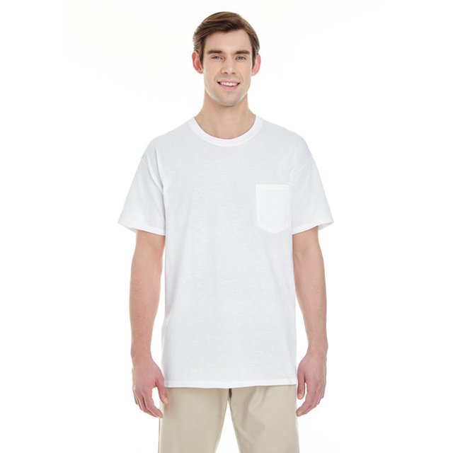 Gildan G530 Adult Heavy Cotton Pocket T-Shirt