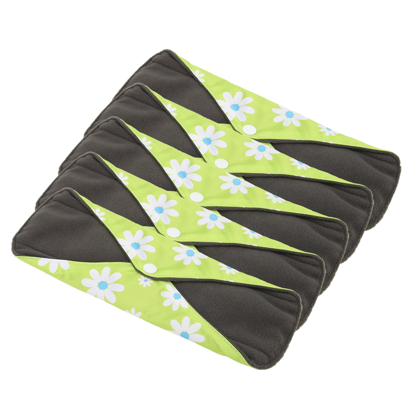 Reusable Menstrual Pads, Washable Sanitary Pads Soft Use Leakproof Skin Friendly  For Women For Menstrual Period M02