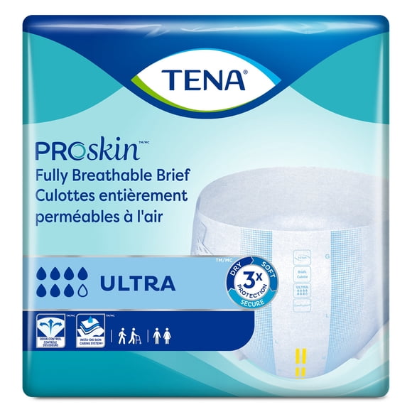 Tena Ultra Brief 68010 XL - case of 60