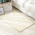 thumbnail image 2 of Chenille Bathroom Rug Mat  16”x24”  Extra Soft and Absorbent Shaggy Rugs  Machine Washable  Quick Dry Bath Mat  Plush Carpet for Tub  Shower and Bath Room Floor Mats  Navy Blue, 2 of 7