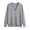 Grey, variant on Aqestyerly Women's Oversize Cardigan,Spring Long Sleeve V-neck Knit Sweater for Plus Size Casual Outerwear HWRETIE