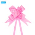 thumbnail image 3 of Unique Bargains 8' Pull Bows Gift Wrapping Pull Bow Rose Pattern Baskets Present Bows Knot Ribbon Pink 300 Pcs, 3 of 6
