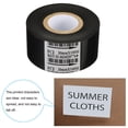 thumbnail image 3 of Unique Bargains 1.18'x328' (30mmx100m) Wax Thermal Transfer Ribbon, 1 Roll 1' Core Ink Out Barcode Printer Ribbon, Black, 3 of 6