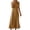 Coffee, variant on Amzcrzy Dresses for Women Solid Color Sleeveless Spring Dresses V Neck Button Summer Dress Comfortable Cotton Linen Dress Trendy Turndown Collar Maxi Dresses