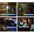 thumbnail image 2 of Bell + Howell Worklight 360 Black 600-Lumen Dual COB Battery-Powered Multi-Position Portable Task Lamp, Wipe Clean, 2 of 6