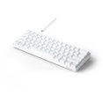 thumbnail image 1 of iBlancod Clavier de Jeu Mécanique à 61 Touches Interchangeables à Chaud avec Commutateurs Bleus, Double Mode Filaire/Bluetooth 5.0, 19 Rétroéclairages RVB Bleu Poudre, Câble Type-C Détachable, Retournement N-Key, Batterie 2500mAh,, 1 of 6