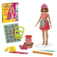 thumbnail image 3 of Play-Doh Barbie Fleurons et franges, coffret de pâte à modeler, 3 of 10