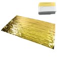 thumbnail image 2 of Thermal Blanket, Easy Carry   3PCS Insulation Capacity Emergency Blankets  For Outdoor For Wild Exploration For Travel 130x210cm, 2 of 8