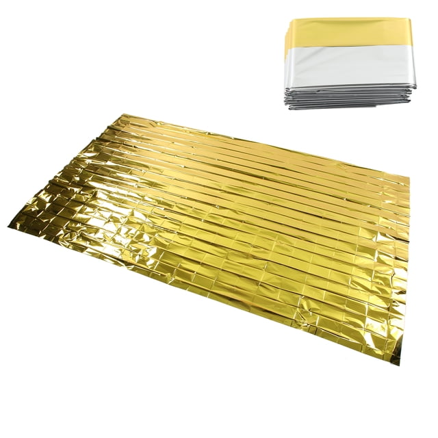 Thermal Blanket, Easy Carry 3PCS Insulation Capacity Emergency Blankets For Outdoor For Wild Exploration For Travel 140x210cm