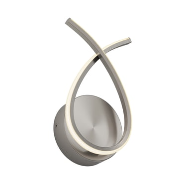 Artika Gamma Modern LED Wall Sconce Brushed Nickel 5 CCT Accent Lighting