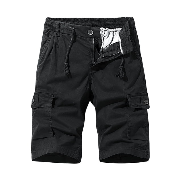 WAENQINLA Men's Cargo Shorts with Multi Pockets Summer Drawstring Work Shorts Utility Athletic Shorts Gifts for Men
