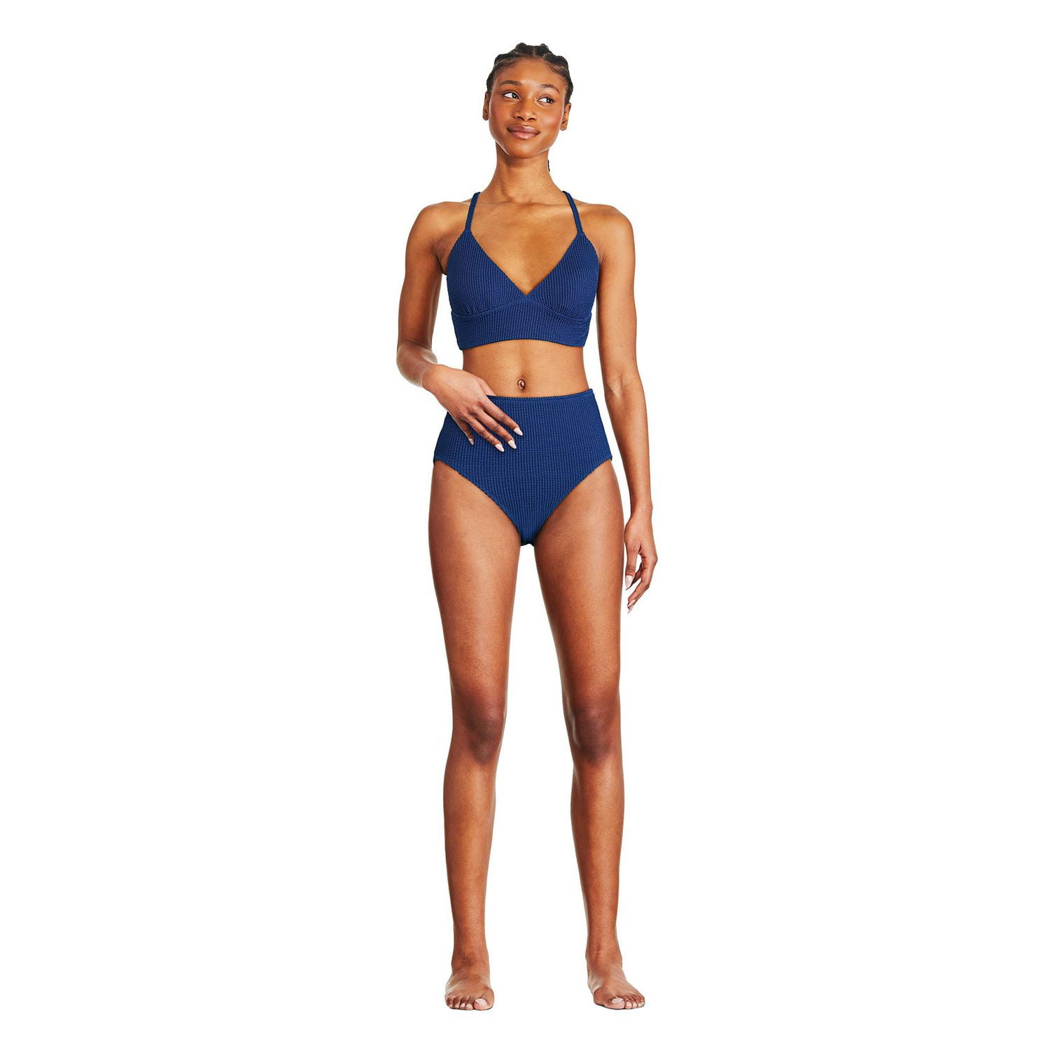 Culotte de bikini à taille haute George pour femmes