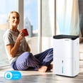thumbnail image 2 of Costway 100-Pint Dehumidifier for Home & Basements w/ Smart App& Alexa Control, 2 of 10