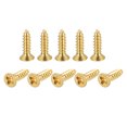thumbnail image 1 of Unique Bargains M3x12mm Brass Wood Screws, Phillips Flat Head Self Tapping Connector 50Pack, 1 of 5