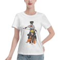 thumbnail image 1 of Women's Basic Short Sleeve T-Shirt Naruto Naruto Sasuke, 1 of 1