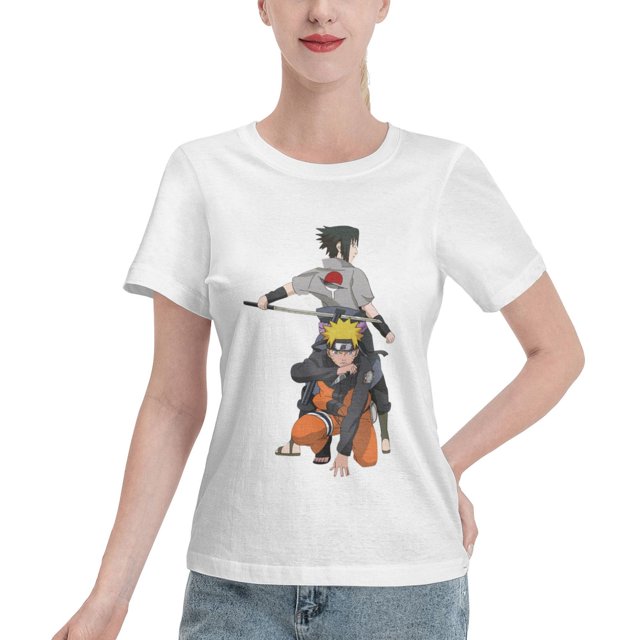 Women's Basic Short Sleeve T-Shirt Naruto Naruto Sasuke