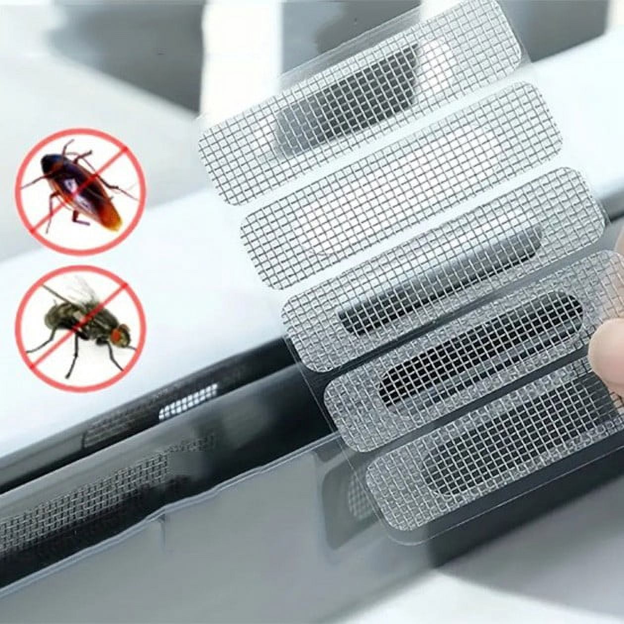XZNGL Mosquito Screen Repair Subsidy Tape to Patch Holes Patch Screen Curtains Home Self-Adhesive Artifacts