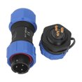 thumbnail image 2 of Aviation Plug Socket, Corrosion Resistant Aviation Connector Electrical Flexible 3 Hole Panel Mount  for Communication Equipment, 2 of 7