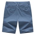 thumbnail image 3 of Diufon Men's Athletic Shorts Cotton Linen Drawstring Waisted Outdoor Sport Shorts Spring Summer Shorts with Pockets, 3 of 3