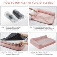thumbnail image 5 of BFPETHOME Orthopedic Dog Beds for Large Dogs-Waterproof Sofa Pet Bed with Removable Washable Cover Big Dog Bed with Waterproof Lining and Nonskid Bottom Pet Bed for Large Dogs, 5 of 5