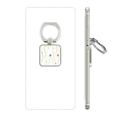 thumbnail image 1 of support Universel pour Téléphone Portable Carré flower s art, 1 of 3