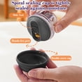 thumbnail image 4 of Cute Pills Dispenser With 4 Large Compartments Portable Pills Bottle Organizer With Wide Opening For Easy Use, 4 of 6