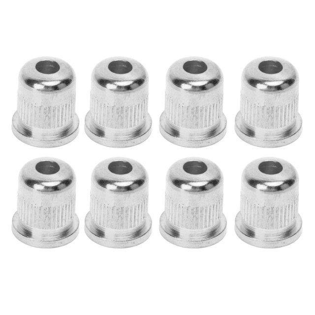 <p>Guitar String Ferrule, Bass Through Body Buckle High Hardness Wear Alloy Decorative For Replacement</p>