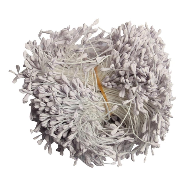 GUOOL 1400 Pcs Cartes Scrapbooking d'Étamines de Tête Déco Fleur Lavande