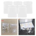 thumbnail image 1 of facefd PVC Jewelry Storage Organizer for Earrings Album Cards 5 Bags 5g, 1 of 9