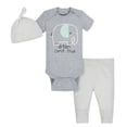 thumbnail image 1 of Gerber® Baby Neutral 3-Piece Organic Set - Grey, 1 of 6