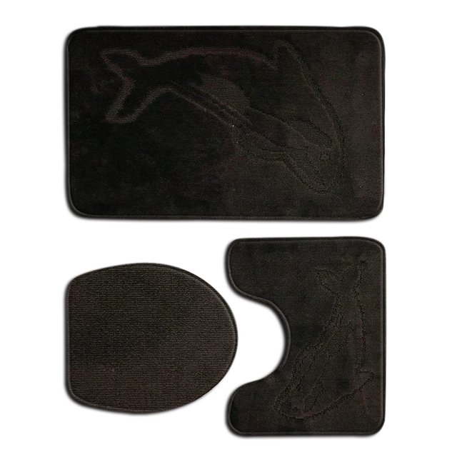 maskred 3x Bathroom Rug Sets Easy To Install Waterproof Anti-slip Multi-functional Eco-friendly Durable PJ210831-A004 5Set