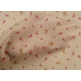 thumbnail image 4 of oneOone Cotton Poplin Fabric Leaves & Flower Floral Print Fabric BTY 56 Inch Wide, 4 of 4