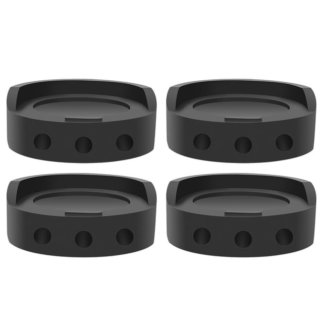 4 Pcs Coussinets Anti-Vibration pour Laveuse Tapis Anti-Marche pour Laveuse et Sécheuse Tapis Stabilisateur en Caoutchouc Convient à la Laveuse