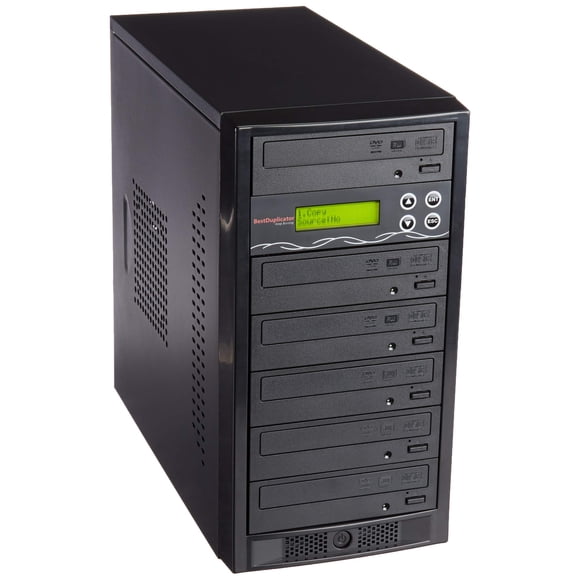 Bestduplicator BD-SMG-5T 5 Cible 24X SATA DVD Duplicateur avec Brûleur de Support de Disque 1 à 5 m Intégré