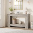 thumbnail image 1 of Bingirl /8035/solution d'Entrée Chic : Table Console Grise 1 Cadre PB 120 cm pour Foyers Stylés/, 1 of 6