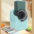 thumbnail image 3 of Electric Cheese Grater, 50W Electric Cheese Shredder Vegetable Grater Multifunctional Electric Salad Machine Electric Salad Machine for Vegetables Carrot Home Kitchen Use, 3 of 7