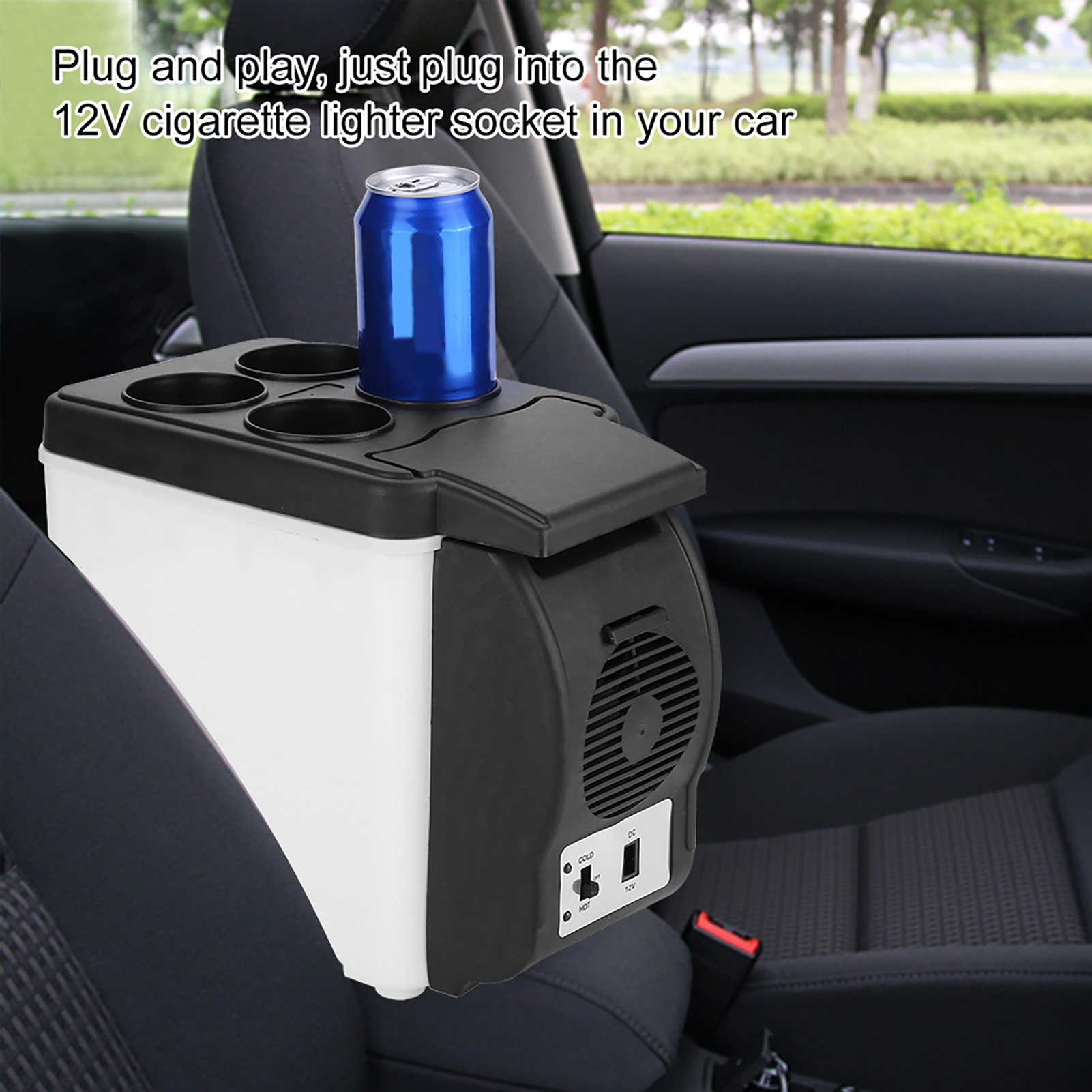 Mini Refrigerator, Multifunction 6L Picnic Mini Car Refrigerator, For Drink Food