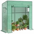 thumbnail image 1 of Outsunny Serre à Entrée Piétonne avec Housse PE Renforcée pour Plantes de Tomates, 1 of 10