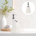 thumbnail image 4 of Shisuyan White Ceramic Ghost Shape Lotion Pump Bottle 1Set 7.9x3.9x3.7in, 4 of 9