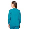 thumbnail image 4 of Adar Universal Women's Scrub Set - Warm-Up Scrub Jacket and Elastic Pull-On Pants, 4 of 6