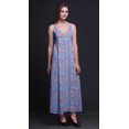 thumbnail image 4 of Bimba Robe Longue Maxi à Bretelles Spaghetti Ajustables à Imprimé Floral, Tenue de Plage d'Été - XX-Grand, 4 of 5