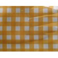 thumbnail image 4 of oneOone Georgette Viscose Fabric Gingham Check Print Fabric BTY 42 Inch Wide, 4 of 4