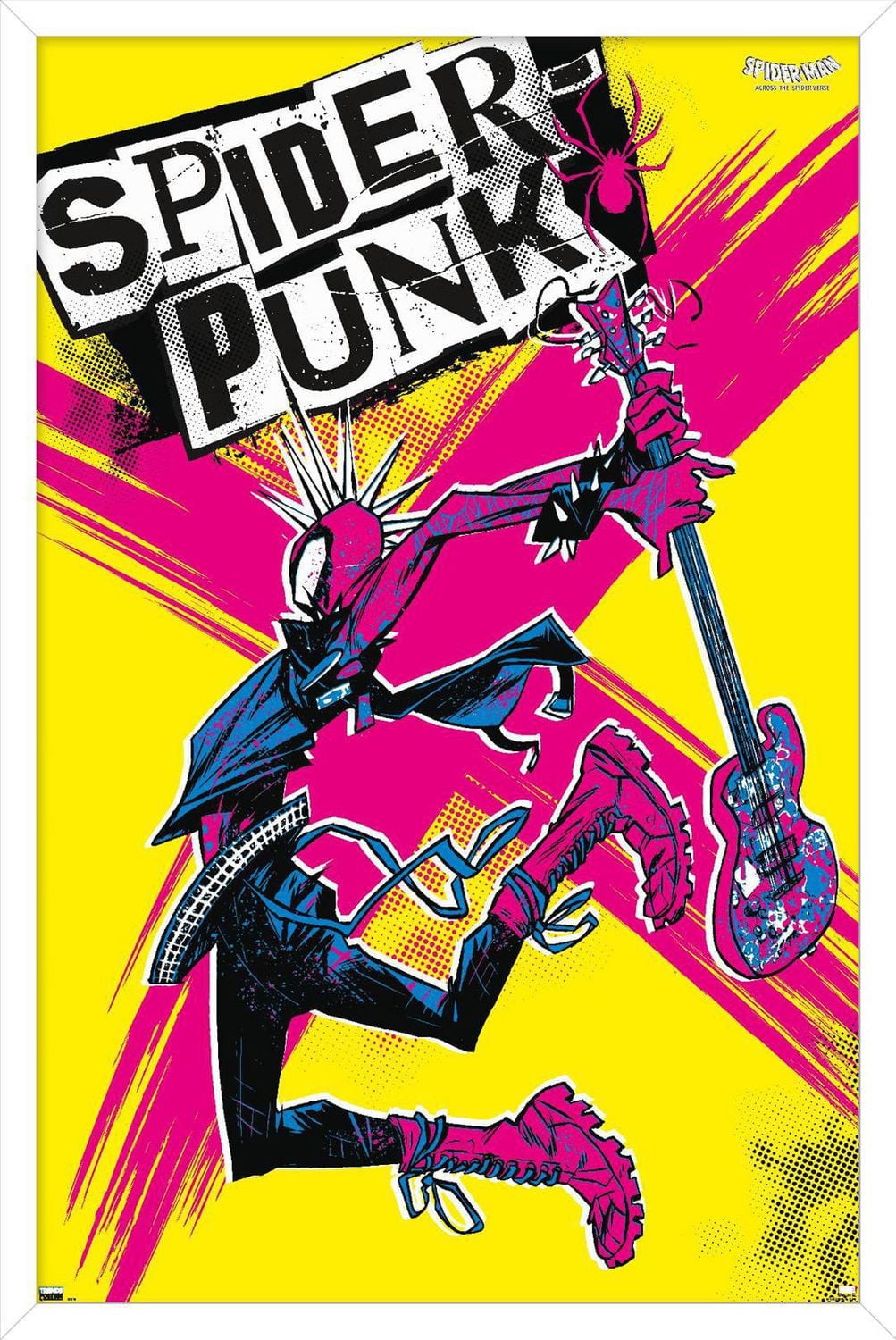 Marvel Spider-Man: Across The Spider-Verse - Spider-Punk Wall Poster, 22.375" x 34"