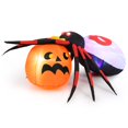thumbnail image 1 of Costway Araignée Gonflable 5 x 4,6 Pi avec Citrouille, Décoration d'Halloween à DEL Éclairée avec Lumière Rotative Colorée, 1 of 8