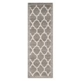 thumbnail image 2 of Safavieh Amherst Collection AMT415R Dark Grey and Beige Indoor,  Outdoor Square Area Rug (7' Square), 2 of 5