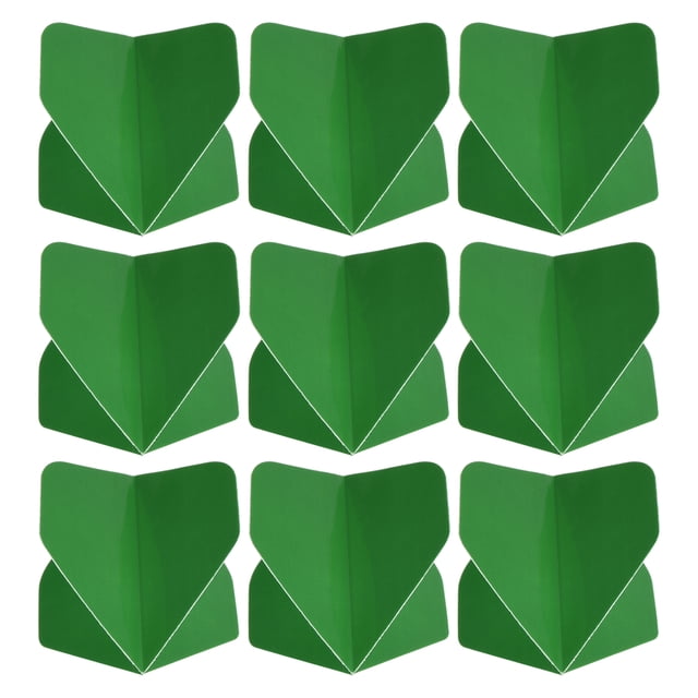 Uxcell Fléchettes de Vol, 9 Pack Accessoires de Fléchettes pour Animaux Pièces de Rechange Vert