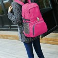 thumbnail image 4 of Foldable Backpack for Travel & Hiking - Lightweight Durable Polyester, Compact 17.72x11.81x6.3 Inch, Water Resistant, Spacious Storage for Outdoor Camping Shopping Commuting, 4 of 6