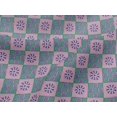 thumbnail image 4 of oneOone Viscose Jersey Fabric Geometric & Floral Block Printed Fabric 1 Yard 60 Inch Wide, 4 of 5