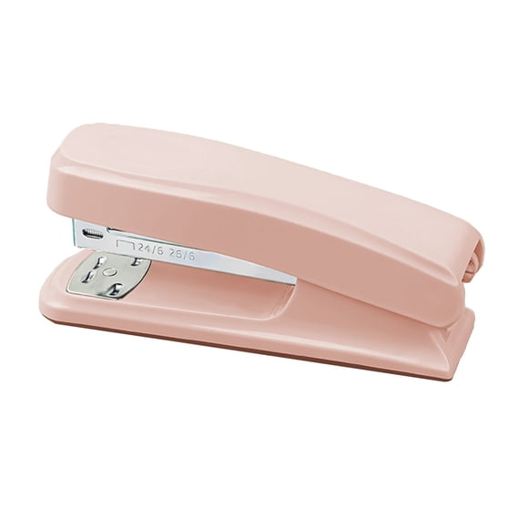 Btomtd Morandis Color Energy Saving Stapler Small And Portable Binding Machines Student Stapler Office Stapler, Pink